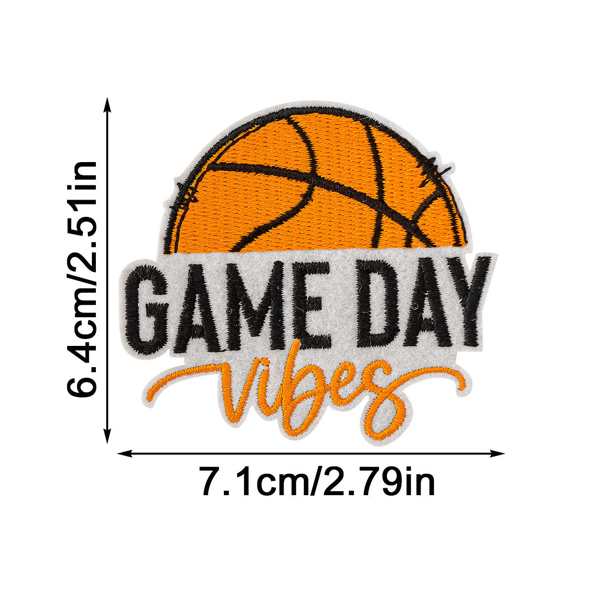 Wholesale Sports Series Basketball Embroidery Patches Clothing  Patch Patches